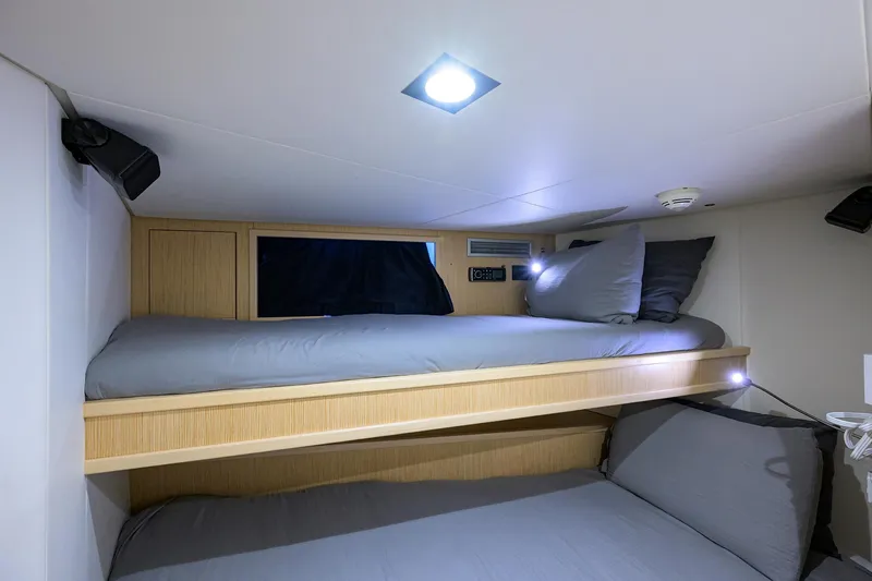 Slide: The Image of Custom Ferretti 124 Argento - Crew Quarters - 90