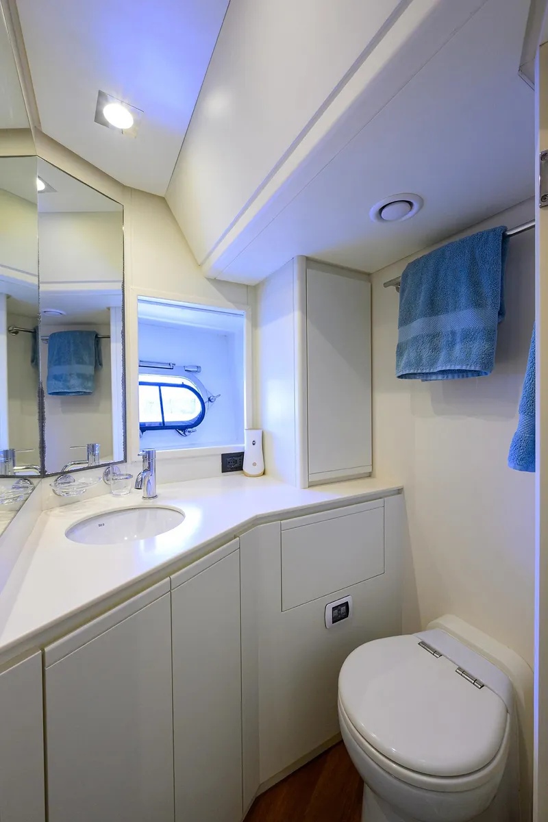 Slide: The Image of Custom Ferretti 124 Argento - Crew Head - 99