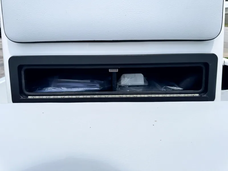 Slide: The Image of 2025 SCB S22 vehicle interior compartment, showcasing sleek design and storage space. - 27