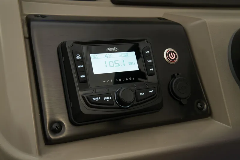 Slide: The Image of Manufacturer Provided Image: Sun Tracker Party Barge 22 DLX - 37