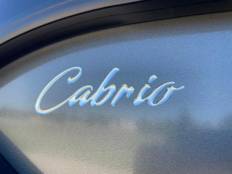 Slide: The Image of 2024 Barletta Cabrio 22UC logo on metallic surface. - 19