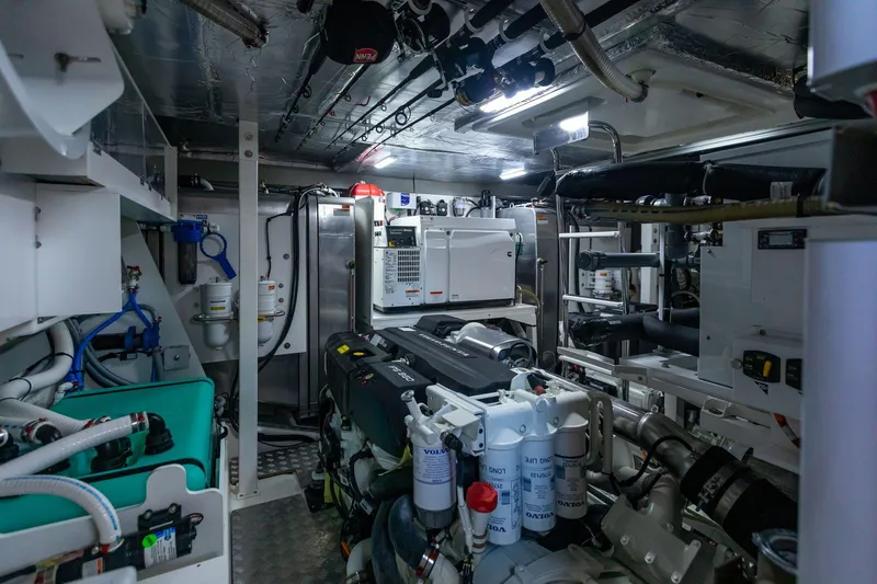 Slide: The Image of 2020 Prestige 630 FB Engine Room - 50