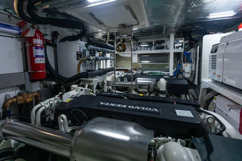 Slide: The Image of 2020 Prestige 630 FB Engine Room 2 - 52