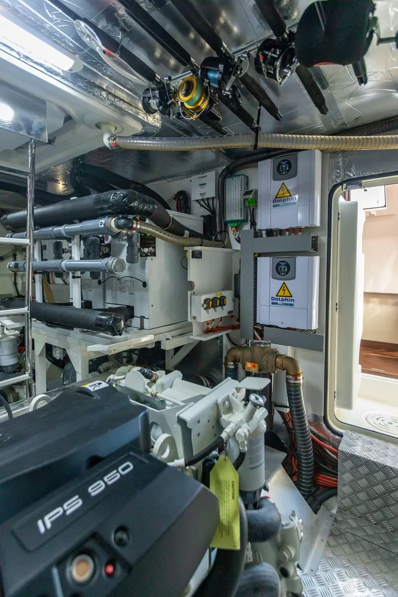 Slide: The Image of 2020 Prestige 630 FB Engine Room 3 - 53