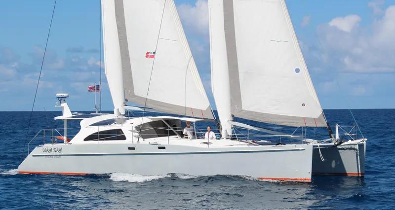 The Image of Sailing catamaran Chris White Atlantic 49 MastFoil, 2018, cruising on open sea. - 0