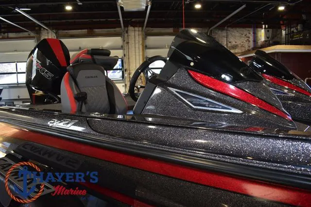 Slide: The Image of 2022 Caymas CX 21 boat interior with sleek design and modern features. - 47