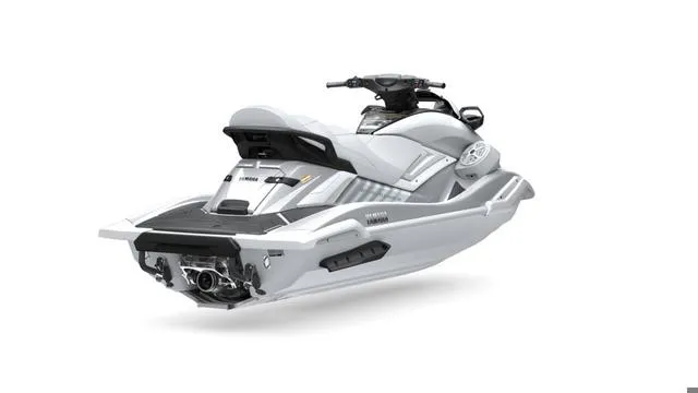 Slide: The Image of 2025 Yamaha Marine Waverunner FX Cruiser SVHO in white, rear view. - 5