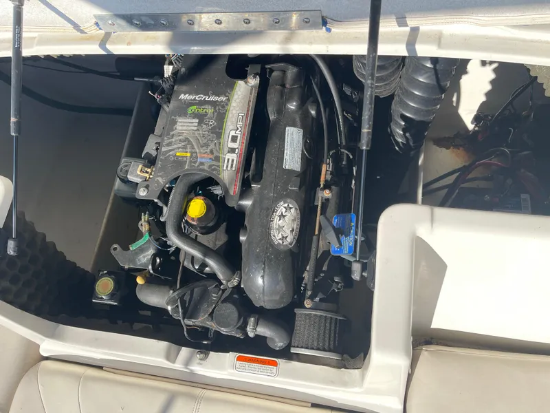 Slide: The Image of 2012 Tahoe Q4 SS engine compartment with MerCruiser 3.0 MPI motor. - 10