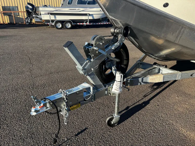 Slide: The Image of 2025 Thunder Jet 209 Rush OT boat trailer hitch and winch system. - 5