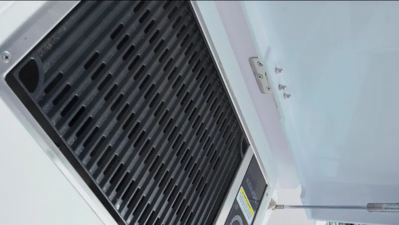 Slide: The Image of Ventilation grill on 2023 Axopar 37 XC CROSS CABIN boat interior. - 23