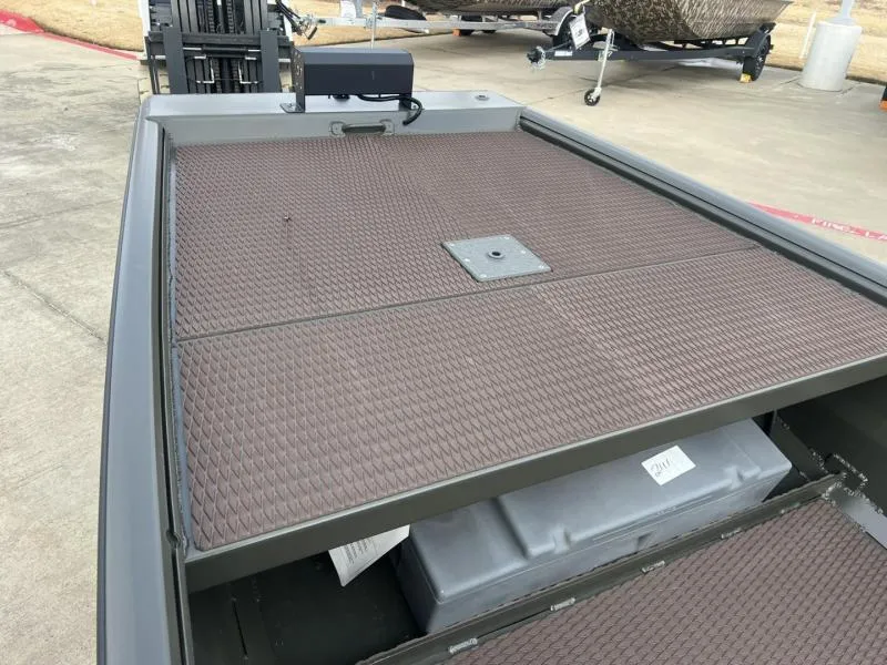 Slide: The Image of 2025 Gator Tail 17/48 Gator Series boat deck with textured surface. - 9