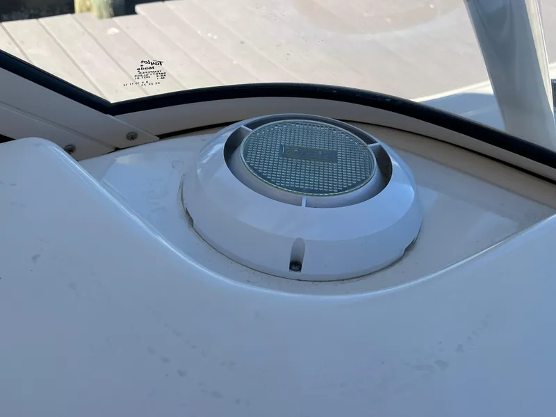 Slide: The Image of 2023 Grady-White Freedom 275 boat speaker detail on deck. - 46