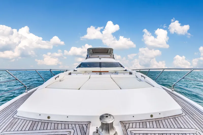 Slide: The Image of Azimut Fly 72 yacht, 2016 model, cruising on open sea under blue sky. - 41