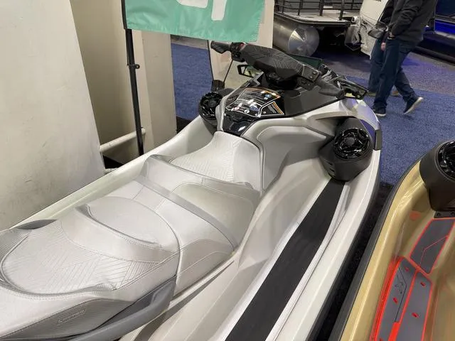 Slide: The Image of 2025 Sea-Doo Waverunner GTX on display, featuring sleek design and advanced controls. - 4