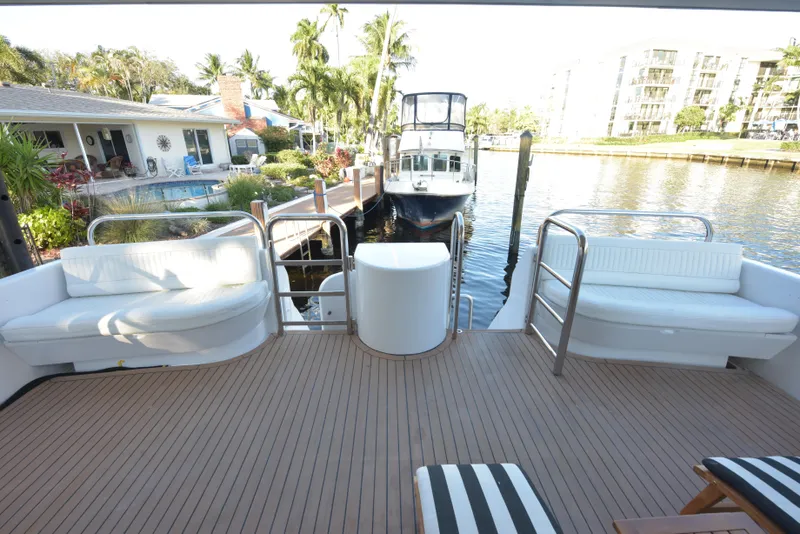 Slide: The Image of Lazzara Yachts 76 Lazzara motor yacht 1994 - 19