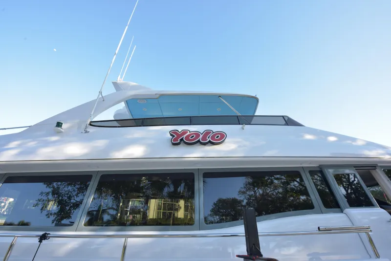 Slide: The Image of Lazzara Yachts 76 Lazzara motor yacht 1994 - 22