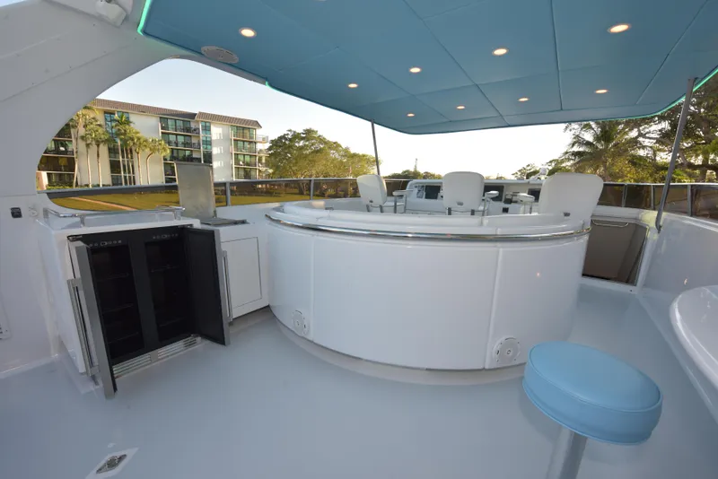 Slide: The Image of Lazzara Yachts 76 Lazzara motor yacht 1994 - 33