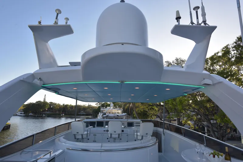 Slide: The Image of Lazzara Yachts 76 Lazzara motor yacht 1994 - 38