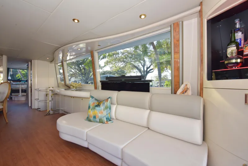 Slide: The Image of Lazzara Yachts 76 Lazzara motor yacht 1994 - 42