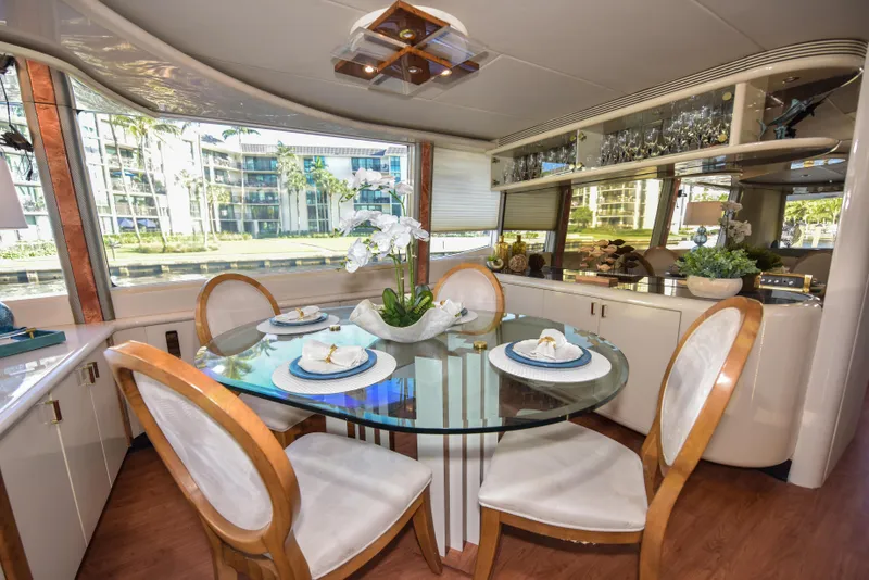 Slide: The Image of Lazzara Yachts 76 Lazzara motor yacht 1994 - 46