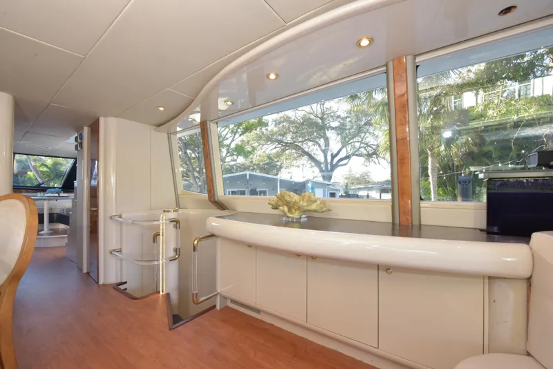 Slide: The Image of Lazzara Yachts 76 Lazzara motor yacht 1994 - 53