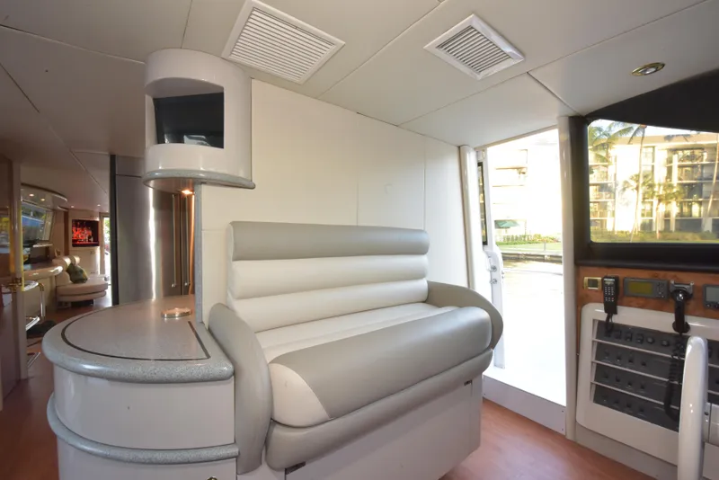 Slide: The Image of Lazzara Yachts 76 Lazzara motor yacht 1994 - 62