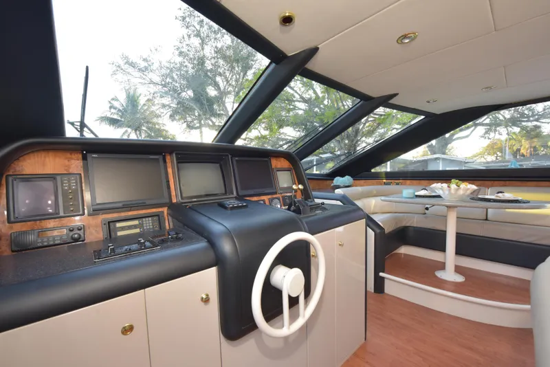 Slide: The Image of Lazzara Yachts 76 Lazzara motor yacht 1994 - 66