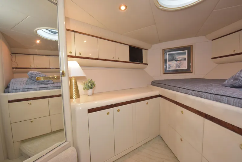 Slide: The Image of Lazzara Yachts 76 Lazzara motor yacht 1994 - 68