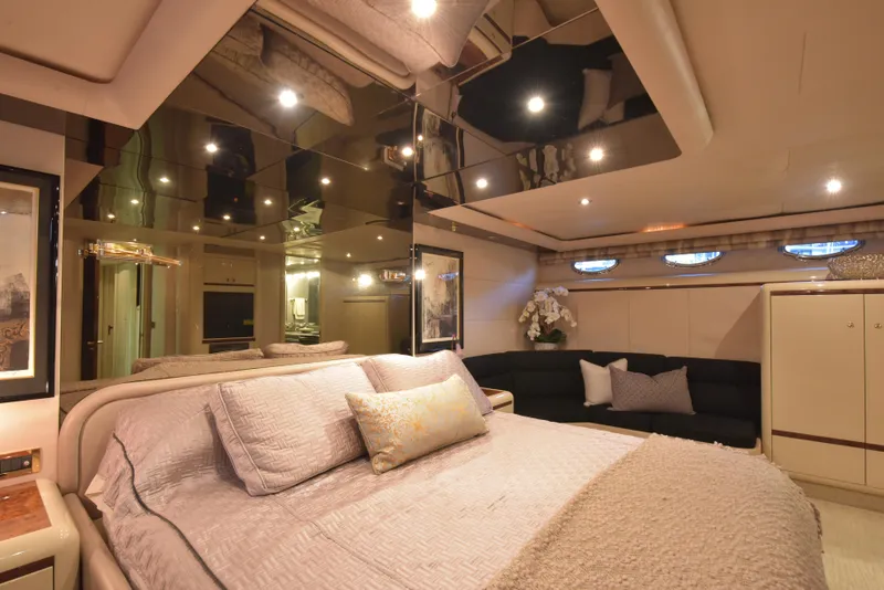 Slide: The Image of Lazzara Yachts 76 Lazzara motor yacht 1994 - 81