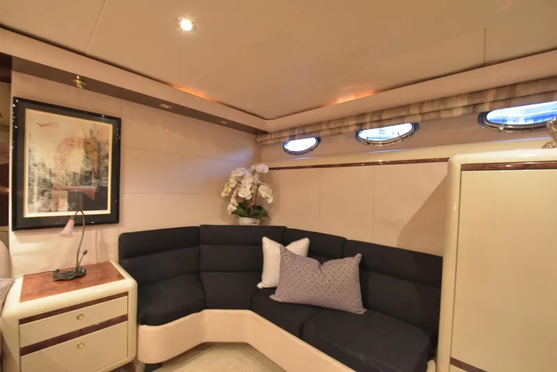 Slide: The Image of Lazzara Yachts 76 Lazzara motor yacht 1994 - 90