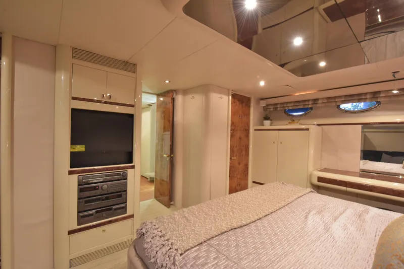 Slide: The Image of Lazzara Yachts 76 Lazzara motor yacht 1994 - 91