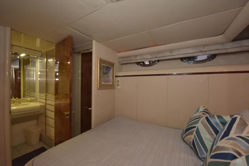 Slide: The Image of Lazzara Yachts 76 Lazzara motor yacht 1994 - 95