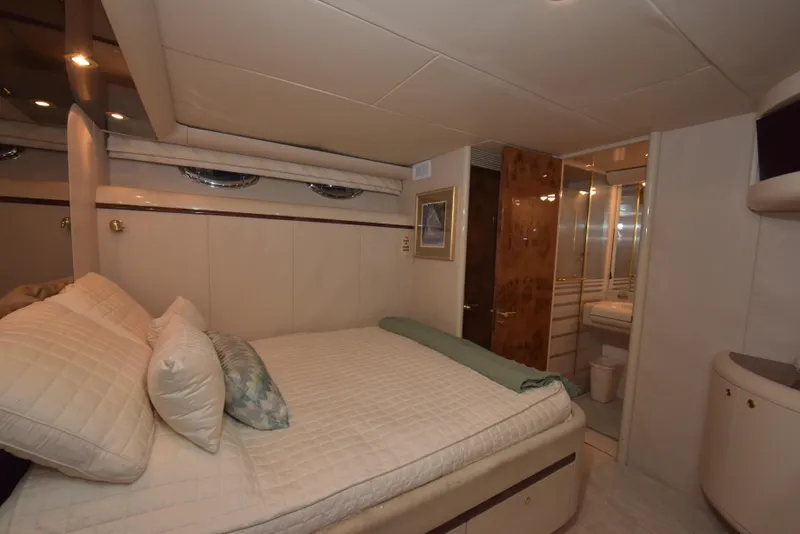 Slide: The Image of Lazzara Yachts 76 Lazzara motor yacht 1994 - 96