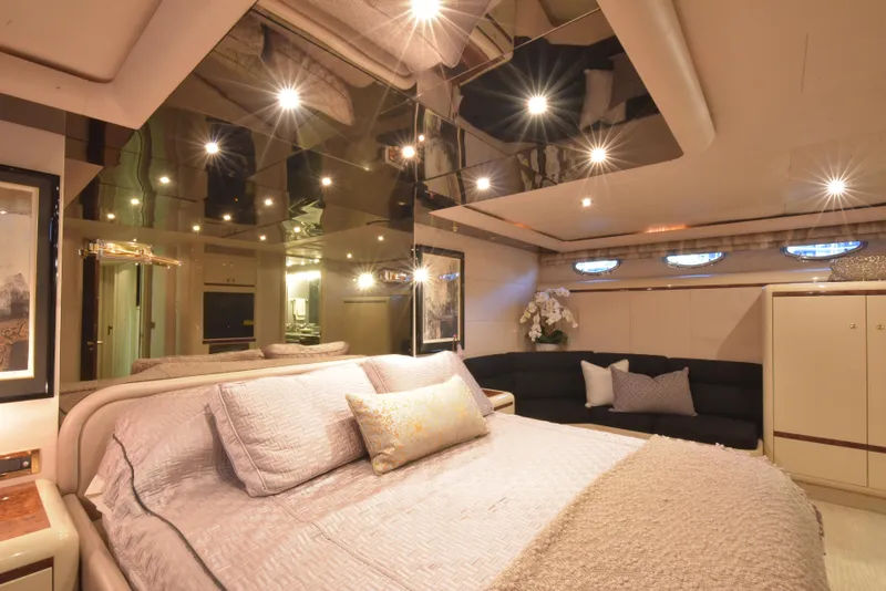 Slide: The Image of Lazzara Yachts Open bridge walk around 1994 - 80