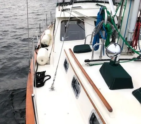 Slide: The Image of Starboard side deck aft view - 12