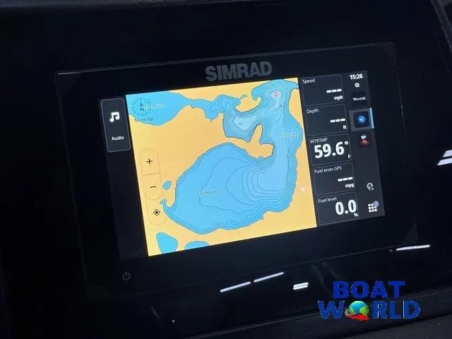 Slide: The Image of Tahoe Cascade 2385 Elite Cruise Tritoon & Honda 4-Stroke 2025 - 17