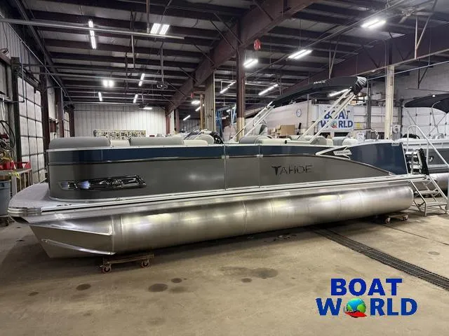 Slide: The Image of Tahoe Cascade 2385 Elite Cruise Tritoon & Honda 4-Stroke 2025 - 41