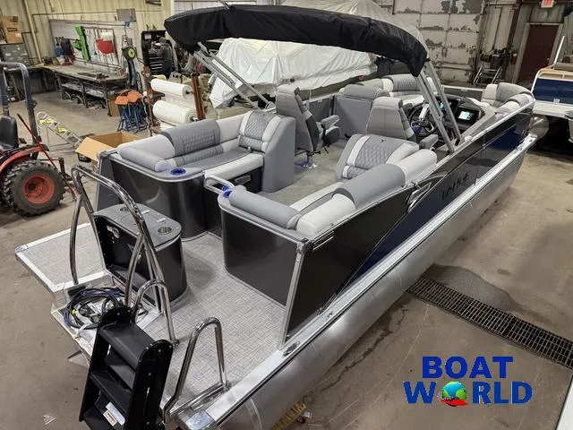 Slide: The Image of Tahoe Cascade 2385 Quad Lounge & Honda 4-Stroke EFI 2025 - 2