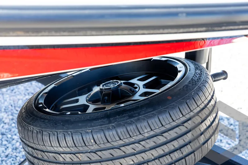 Slide: The Image of 2017 Nitro Z21 Z-PRO Package spare tire and wheel detail. - 11