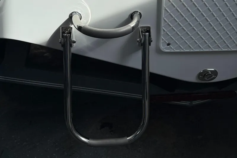 Slide: The Image of Stainless steel ladder on 2025 Walker Bay Generation 450 DLX boat. - 16