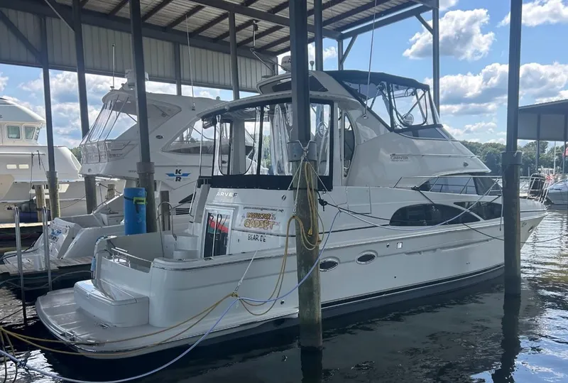 Slide: The Image of Carver 444 Cockpit Motor Yacht 2005 - 105