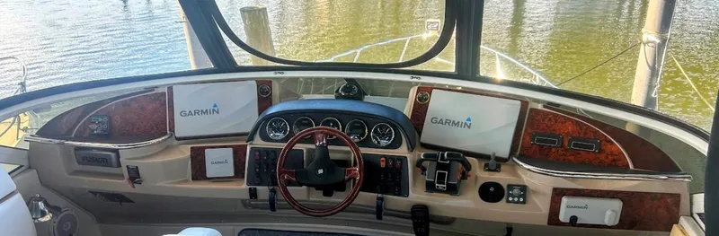 Slide: The Image of Carver 444 Cockpit Motor Yacht 2005 - 107