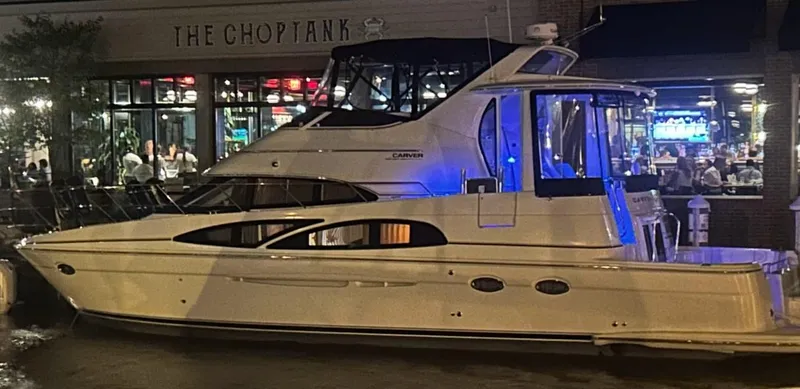 Slide: The Image of Carver 444 Cockpit Motor Yacht 2005 - 108