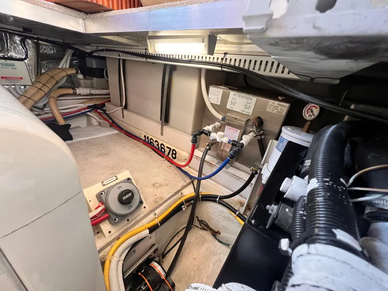 Slide: The Image of Carver 444 Cockpit Motor Yacht 2005 - 57