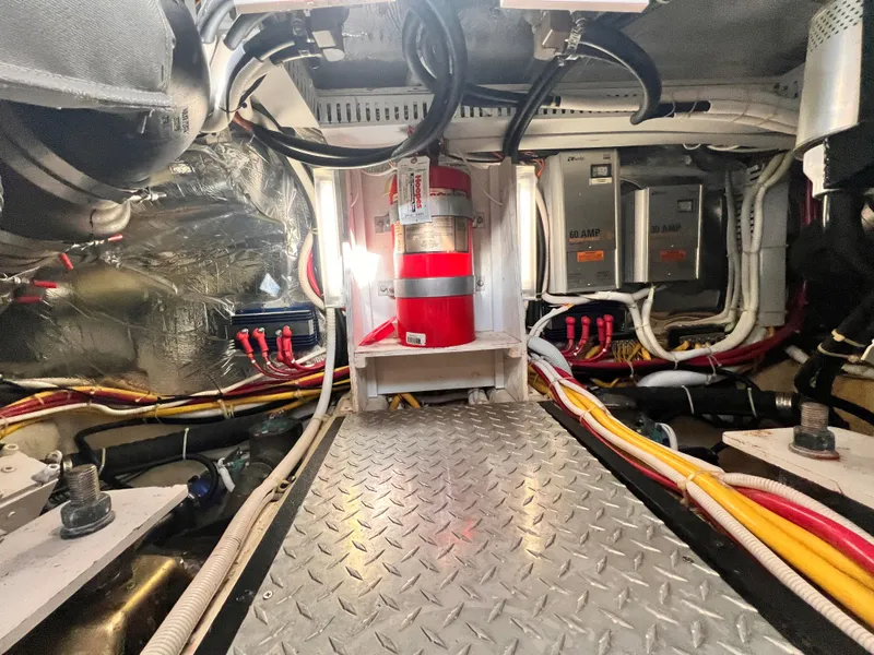 Slide: The Image of Carver 444 Cockpit Motor Yacht 2005 - 64