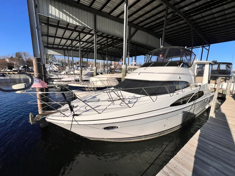 Slide: The Image of Carver 444 Cockpit Motor Yacht 2005 - 98