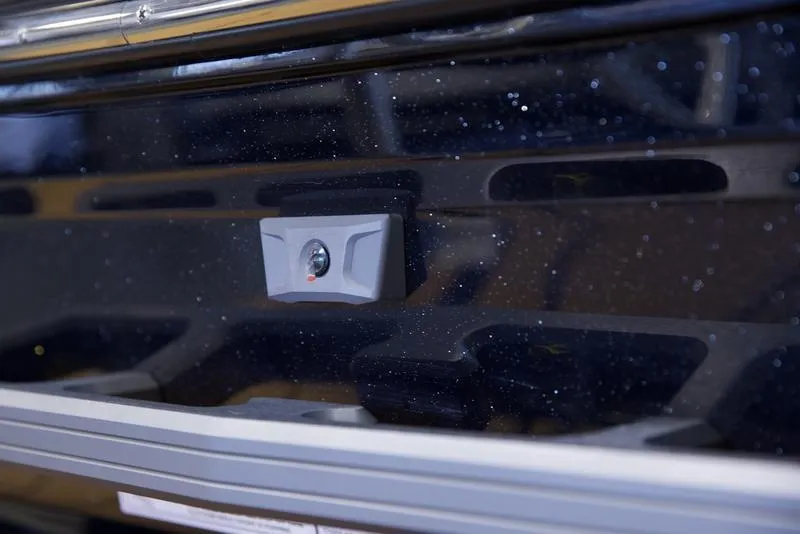 Slide: The Image of 2025 Malibu M242 boat detail with sleek design and modern features. - 10