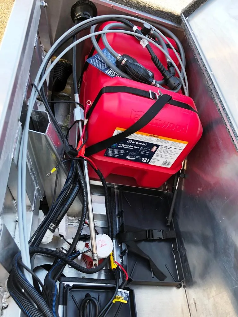 Slide: The Image of 12 gallon fuel tank. - 19