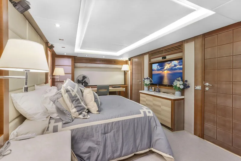 Slide: The Image of Master stateroom, view from portside forward - 15