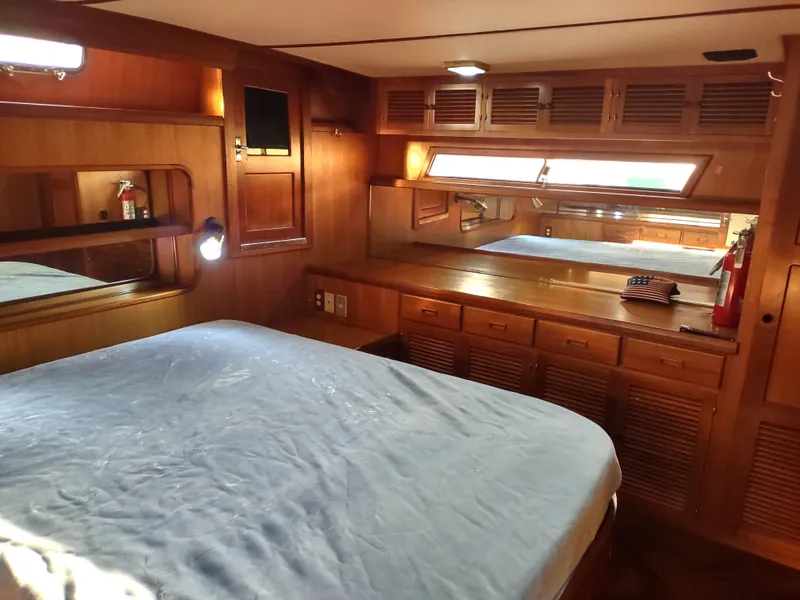 Slide: The Image of Nova 48 Cockpit Motor Yacht 1986 - 74